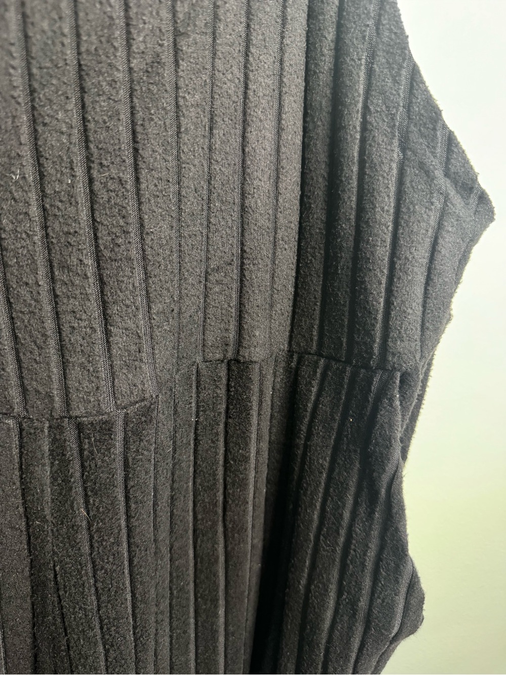 Black Ribbed Overalls Jumper (1XL) - Picture 6 of 6
